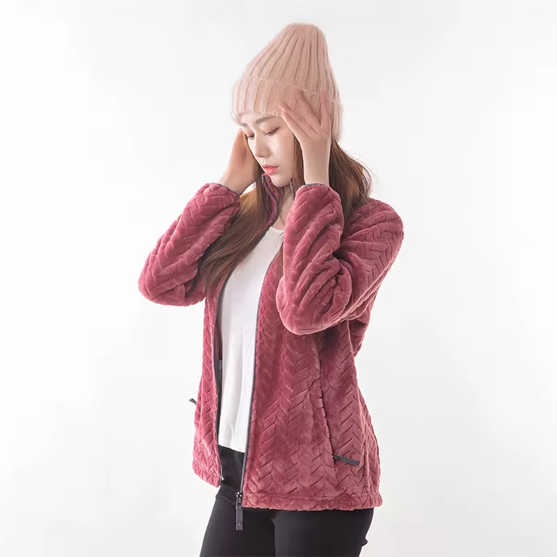 Women’s flannel jacket – Keep you warm in winter插图4