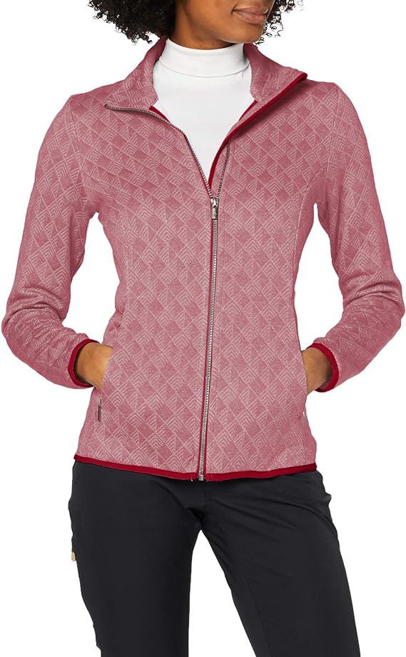 Women's columbia fleece jacket is not only a practical outerwear choice for chilly weather but also a versatile fashion staple that can