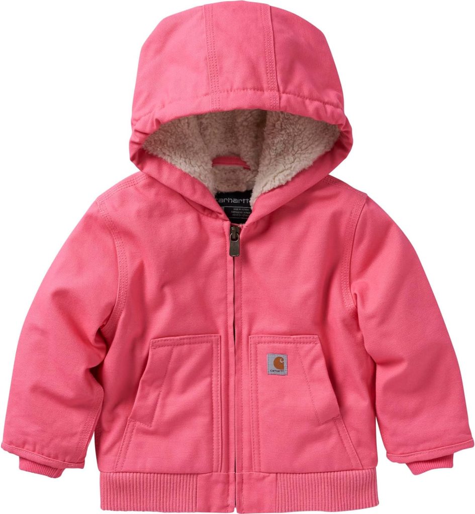 Pink carhartt jacket women's