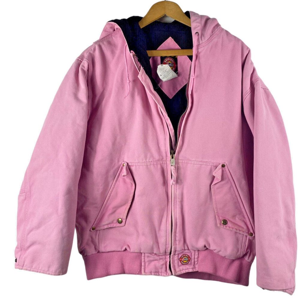 Women's pink carhartt jacket