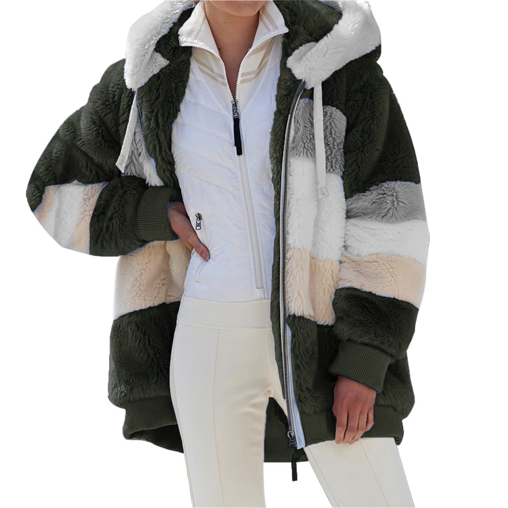 Stylish fleece jacket women's