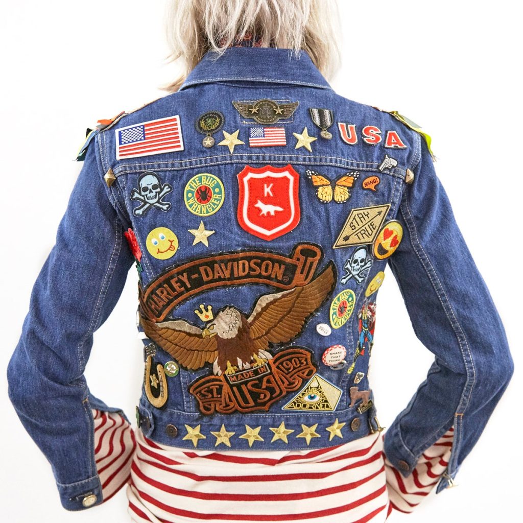 patches on a jacket