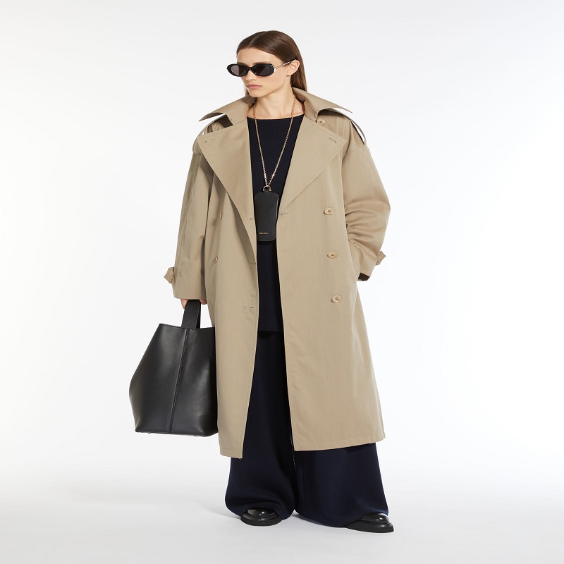 oversized trench coat