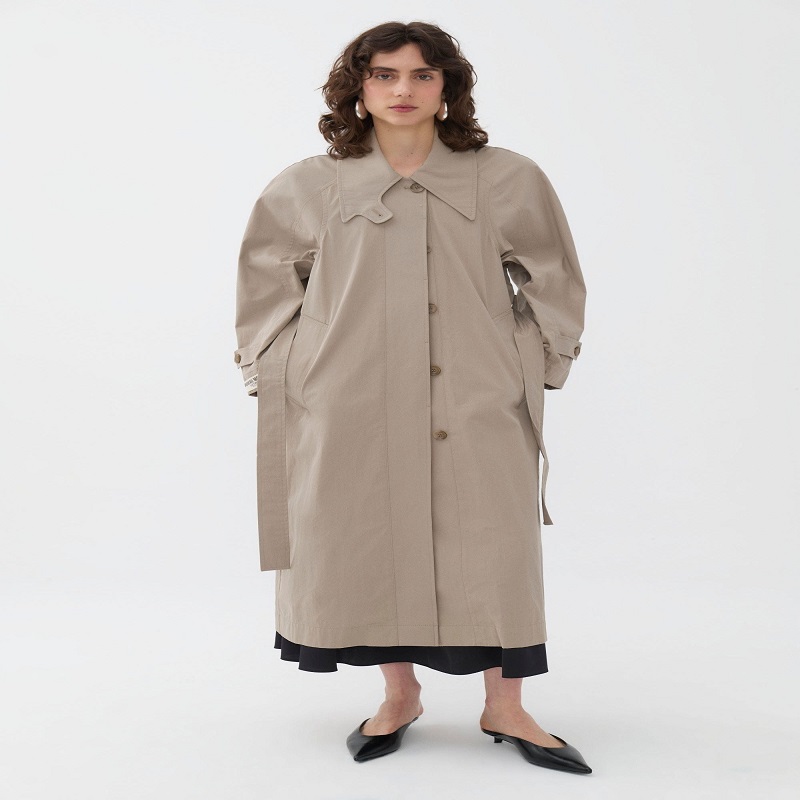 oversized trench coat