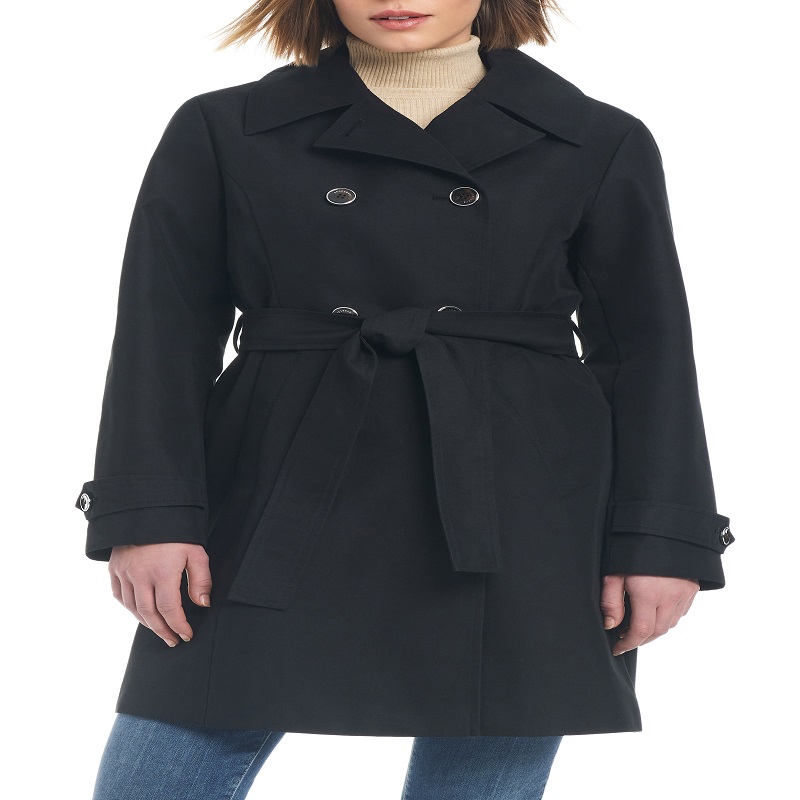 trench coat black