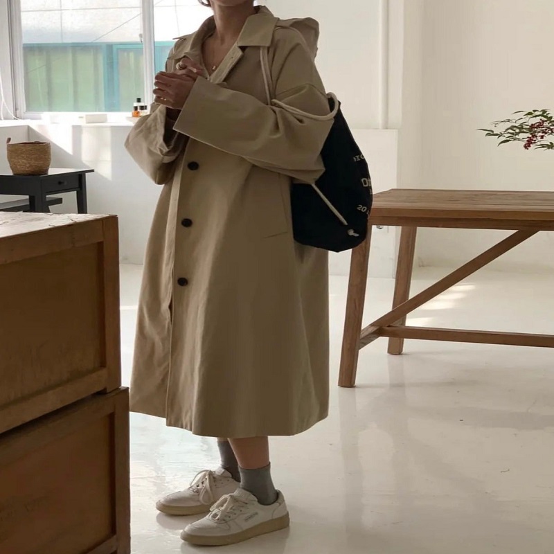 oversized trench coat