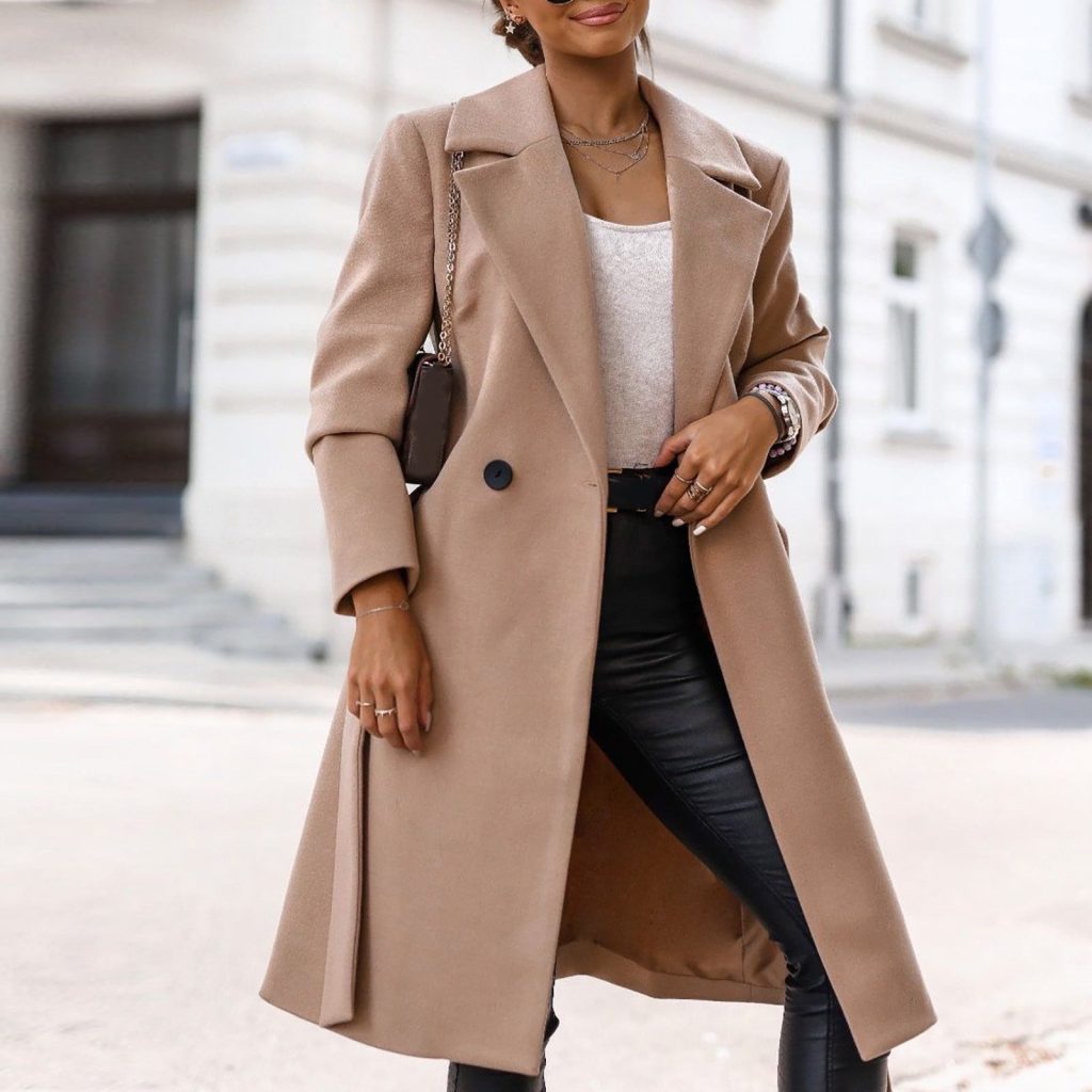 Single breasted trench coat