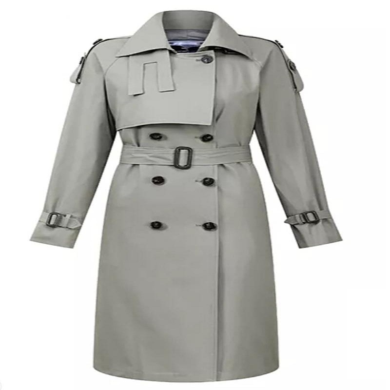 double breasted trench coat