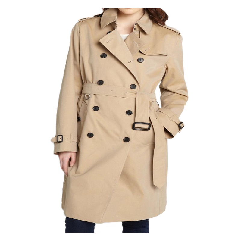 double breasted trench coat