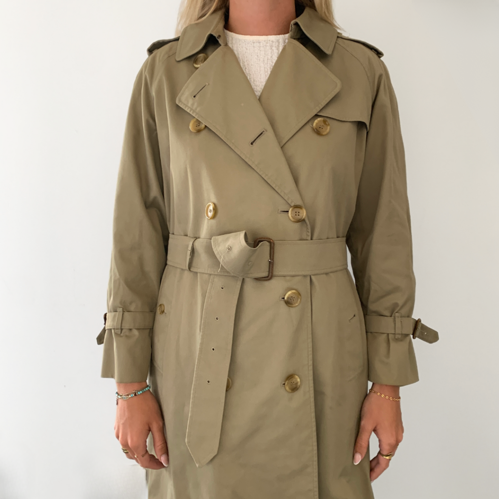 Vintage trench coat