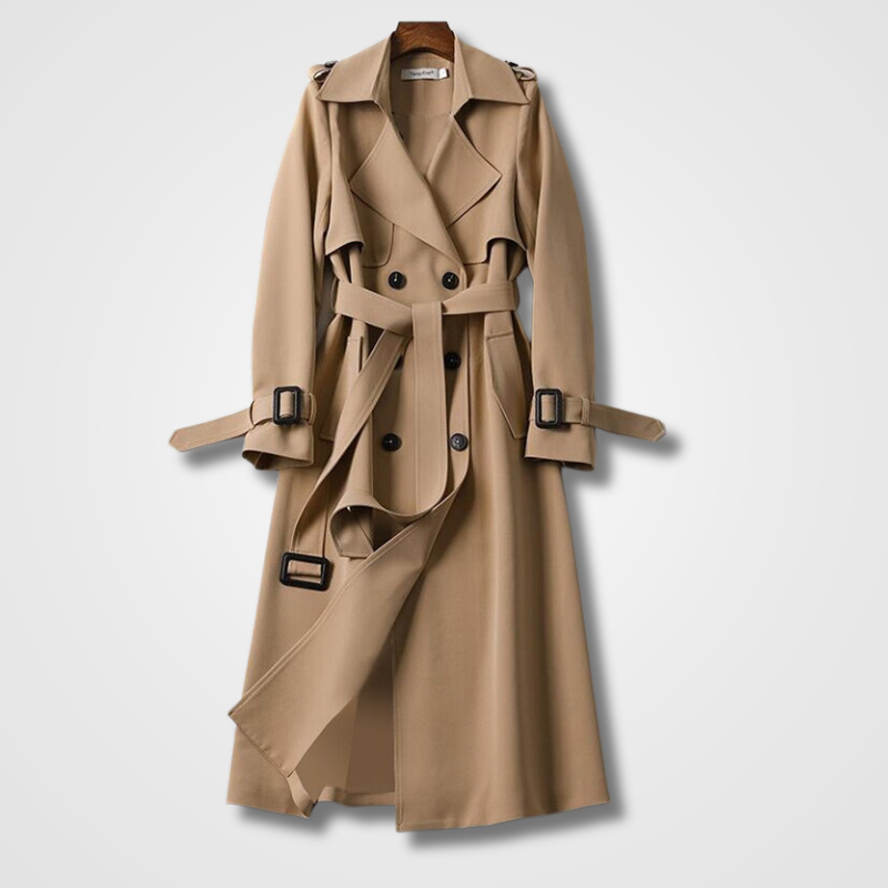 Water resistant trench coat