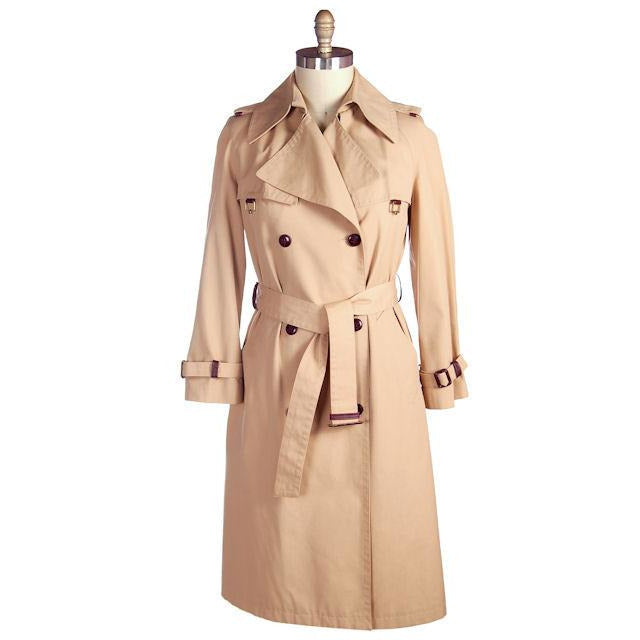 Beige trench coat womens