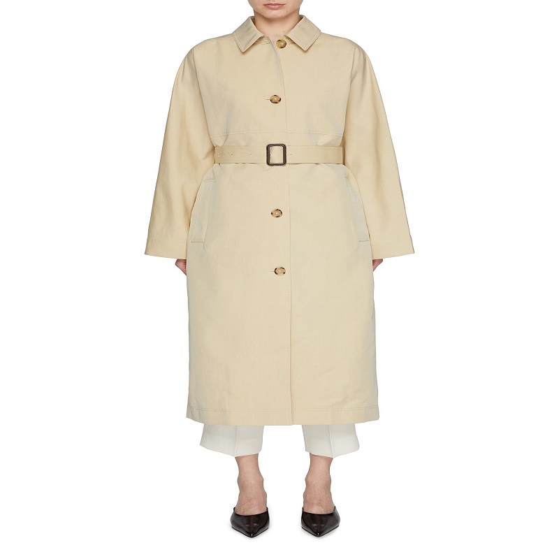 Cotton trench coat