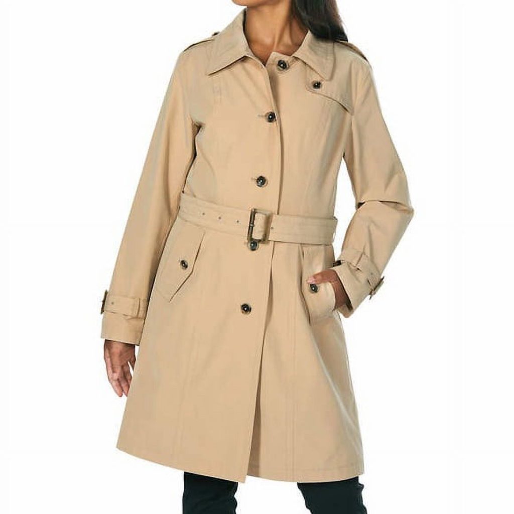 Tan trench coat womens