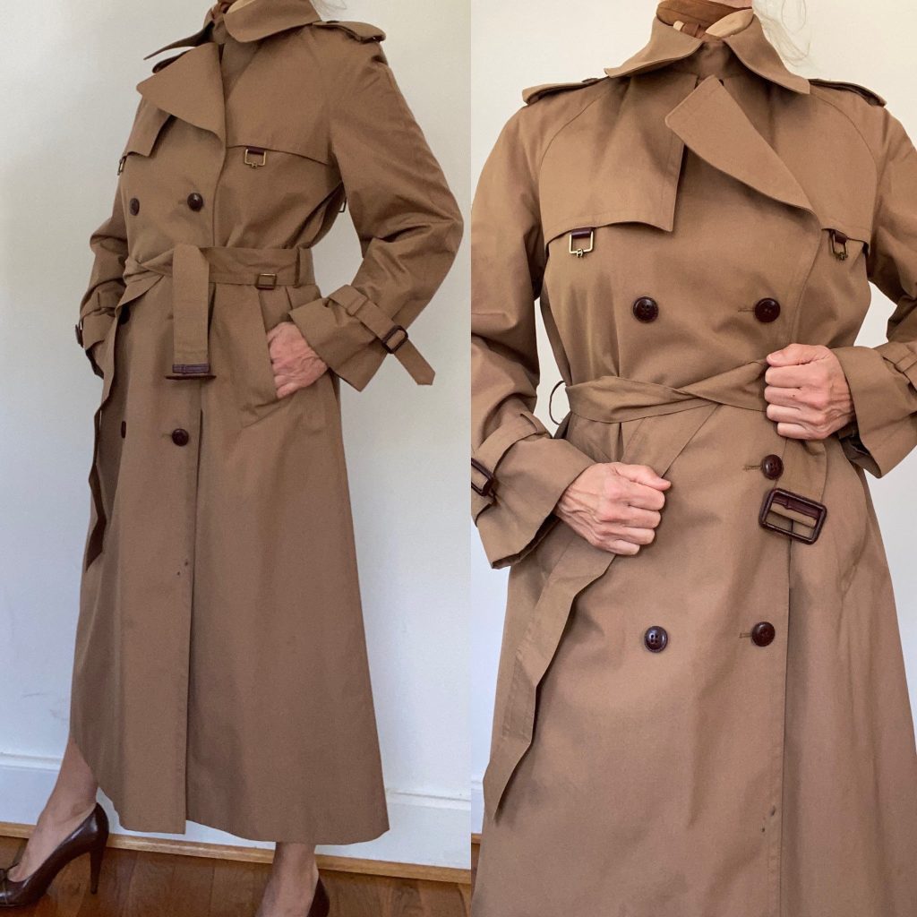 Vintage trench coat