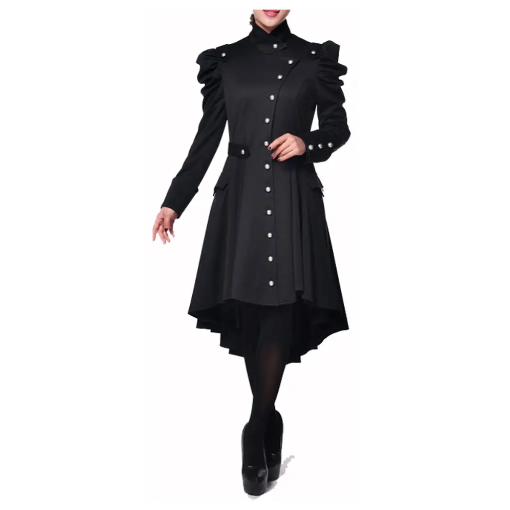 Goth trench coat