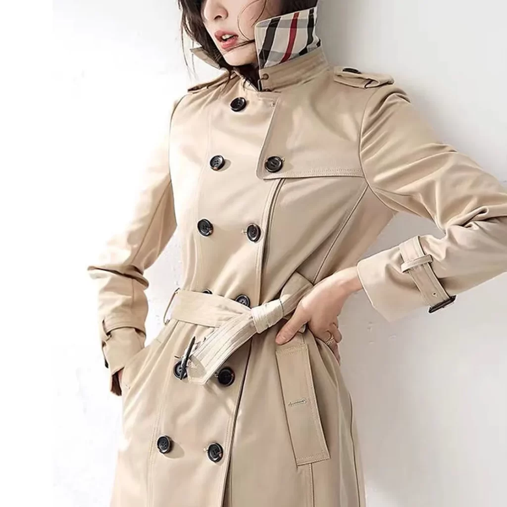 Burberry women's trench coat