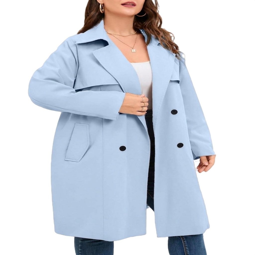 Trench coat plus size