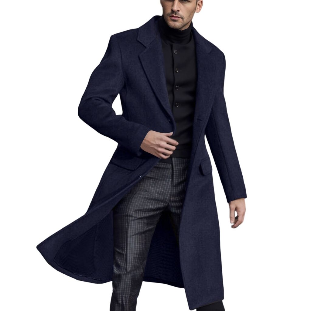 Big and tall trench coat