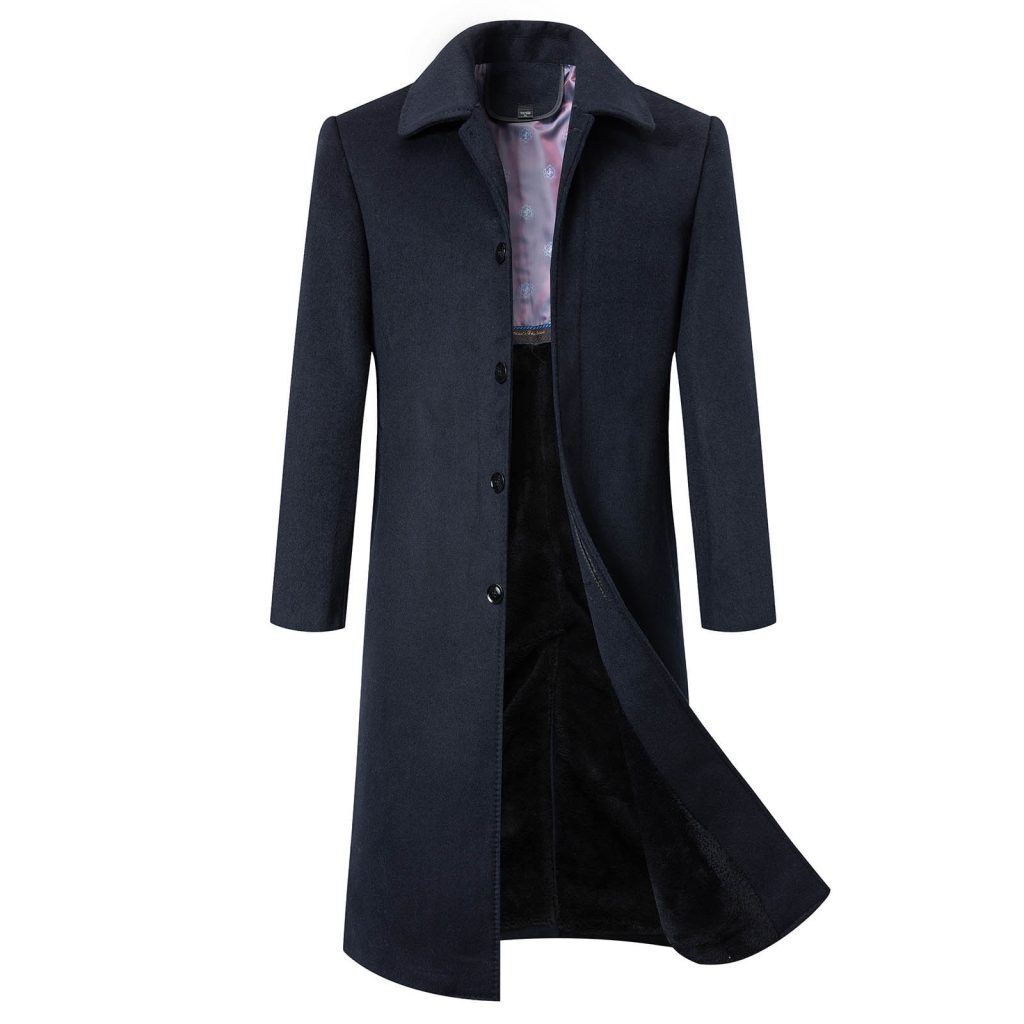 Big and tall trench coat