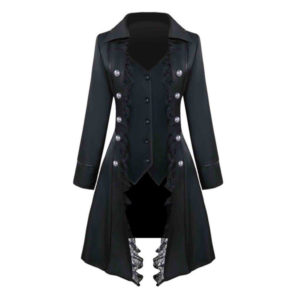 Goth trench coat