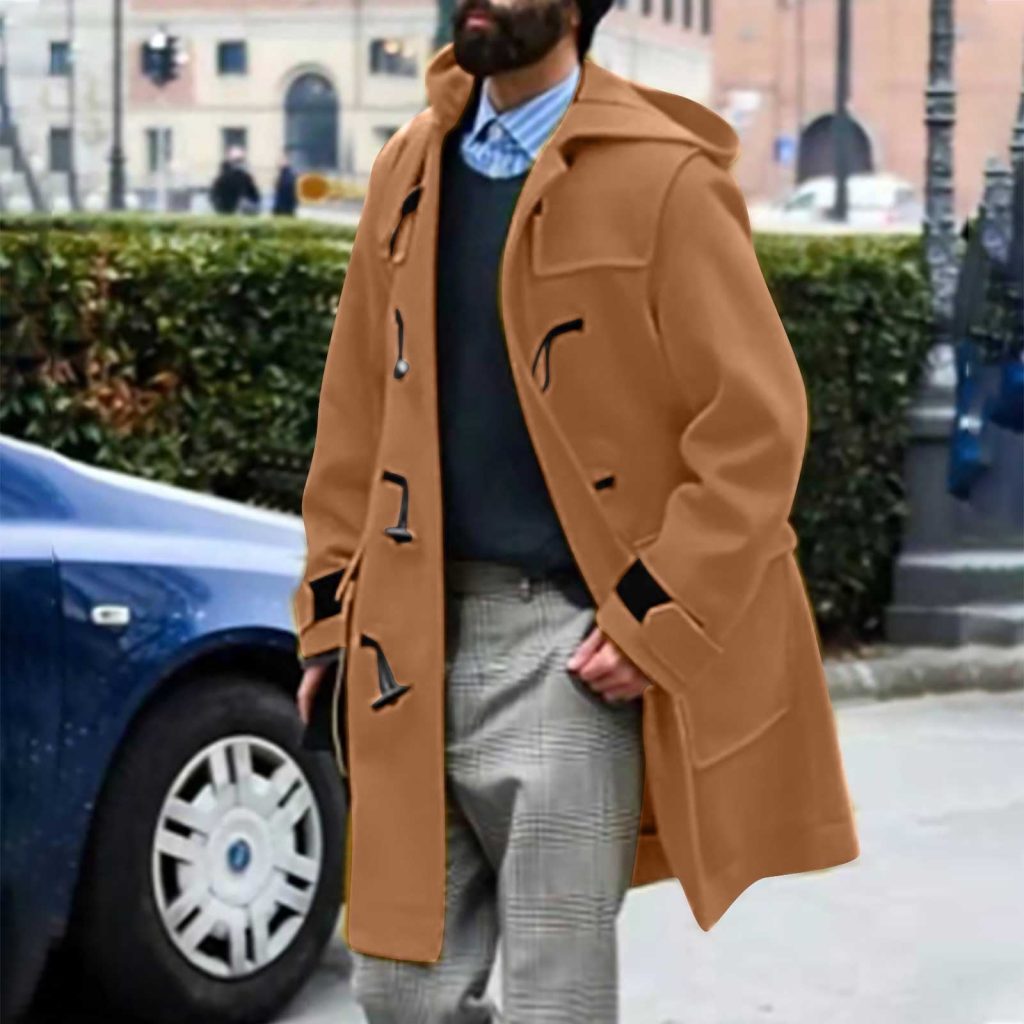 Big and tall trench coat