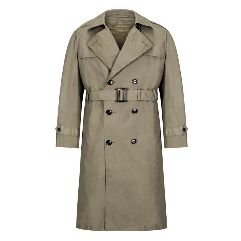 military trench coat