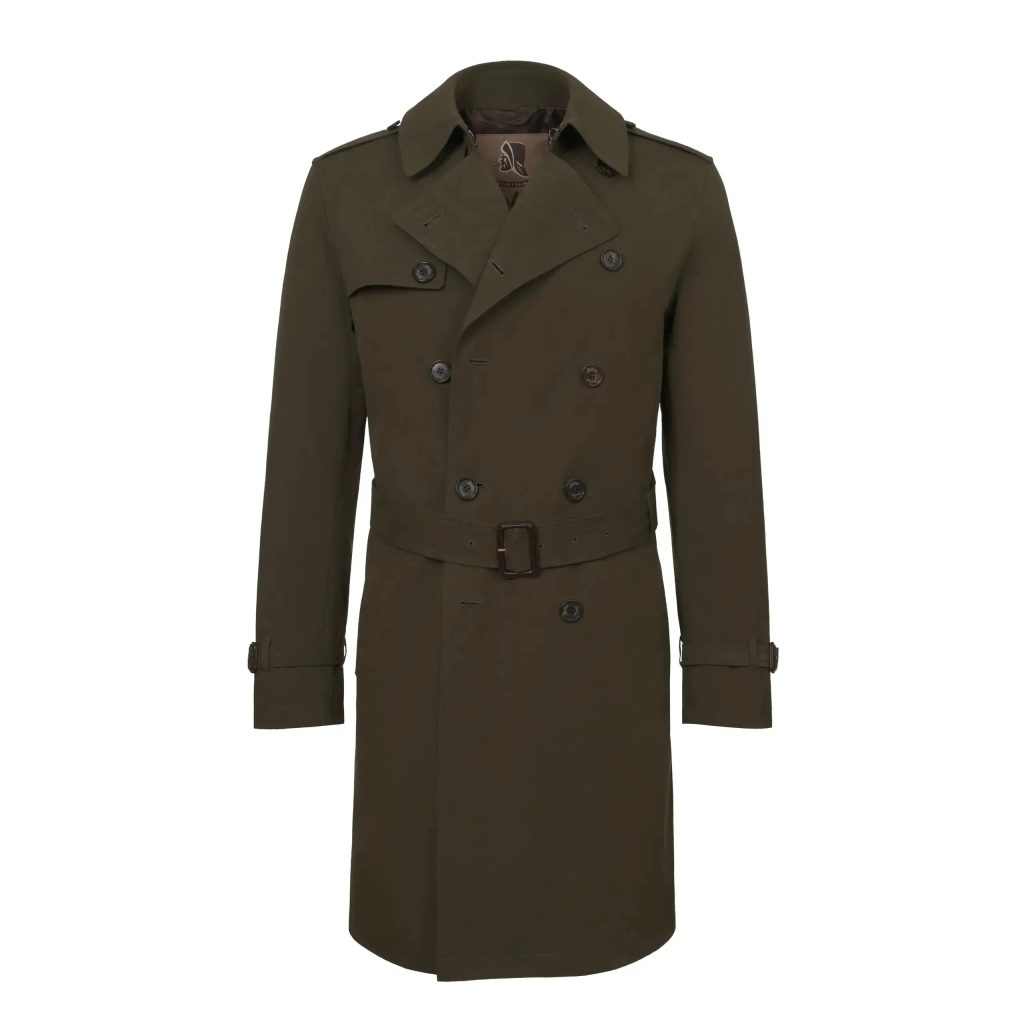 military trench coat