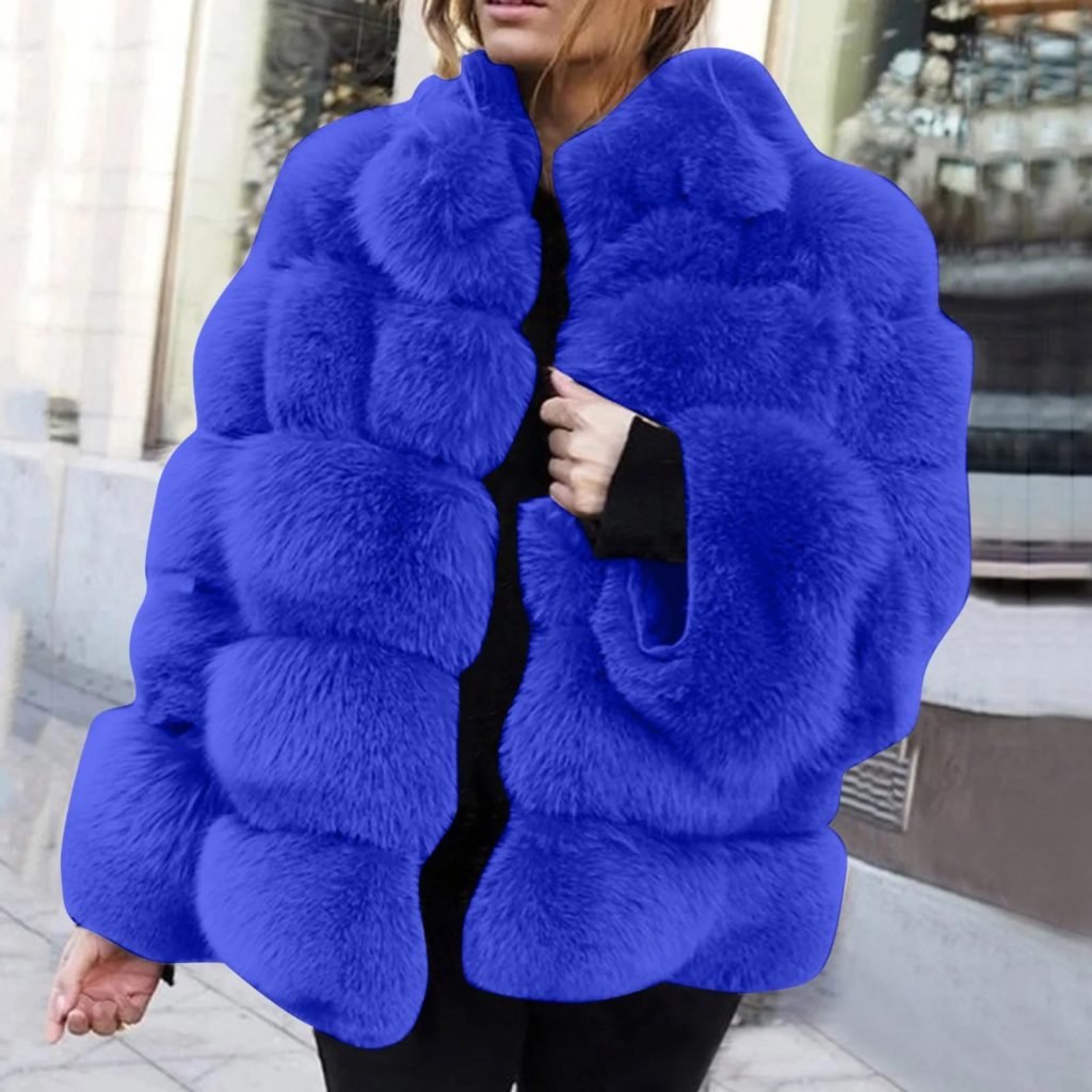 women’s faux fur coat