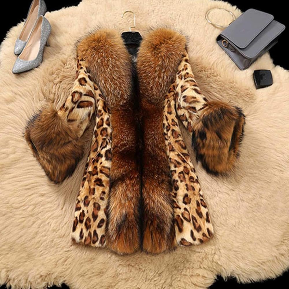 leopard fur coat