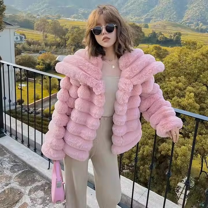 faux fur coat women