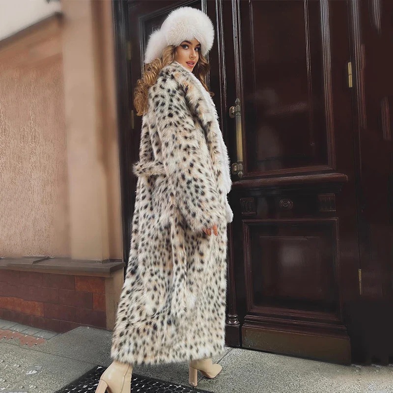 leopard fur coat