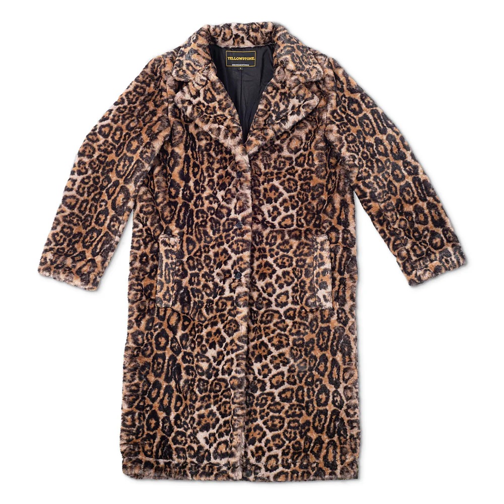 leopard fur coat