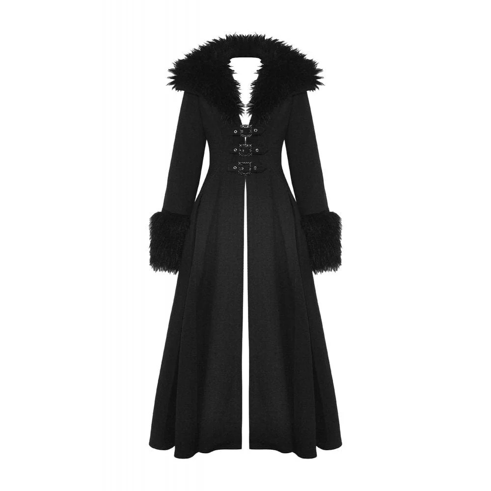 fur collar coat