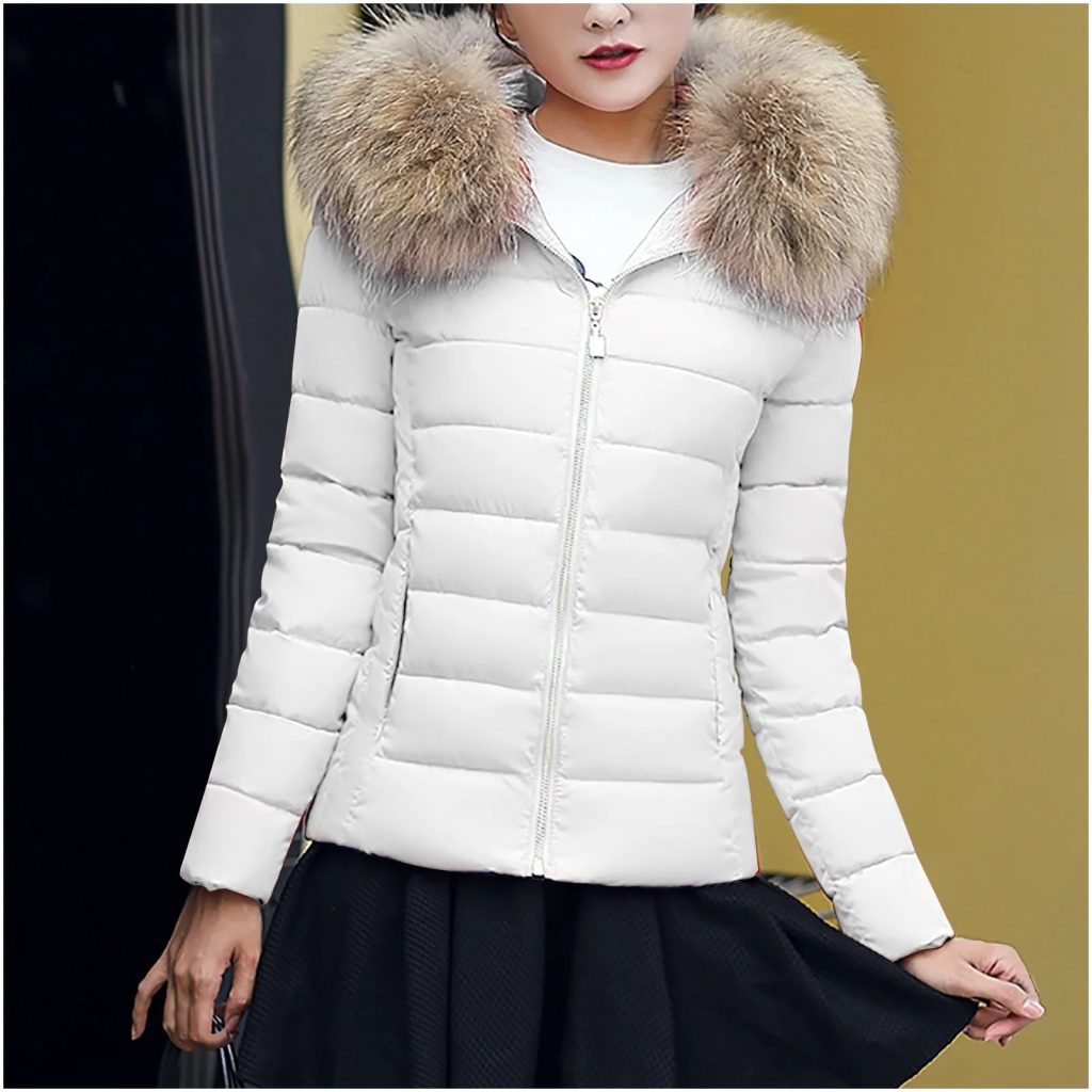 fur collar coat