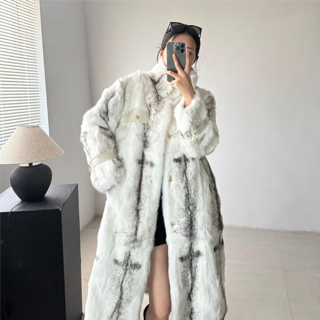 fur trench coat