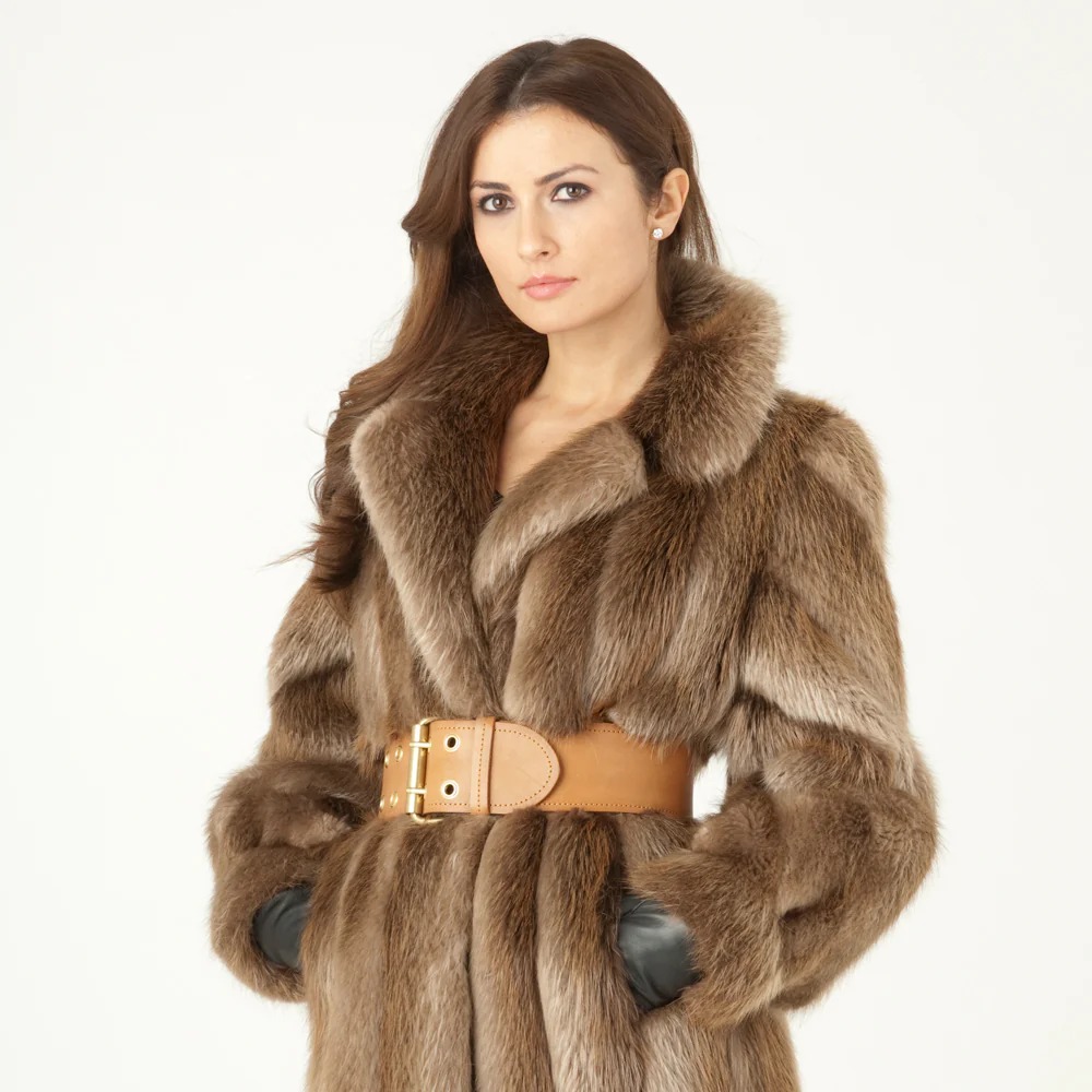 beaver fur coat