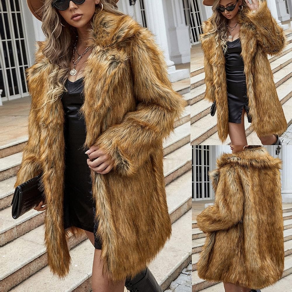 real fur coat