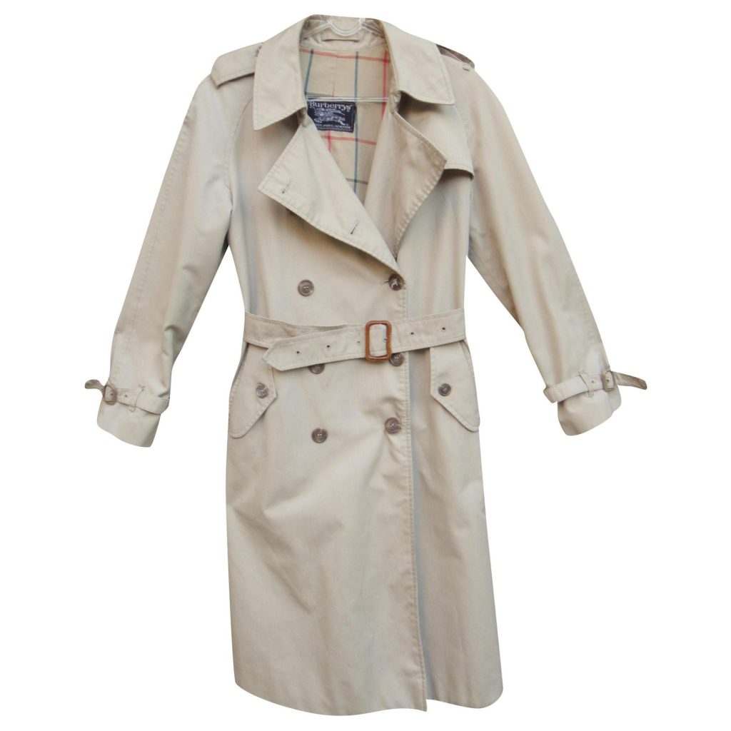 burberry trench coat vintage