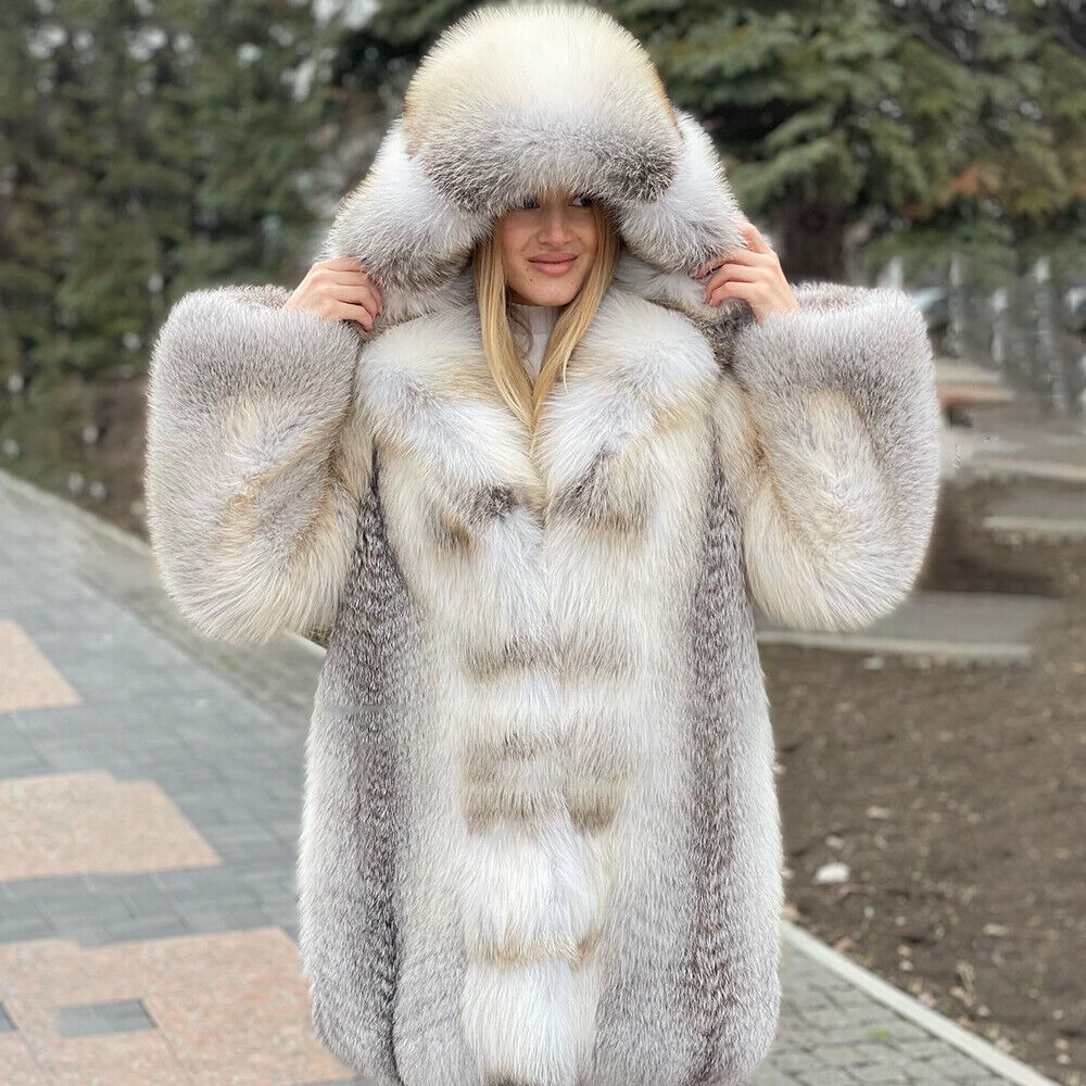 real fur coat