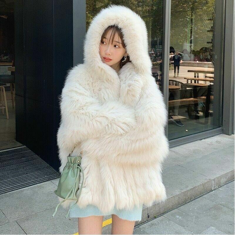 womens faux fur coat